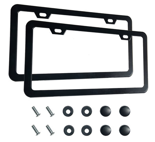 Junk License plate Frame Set